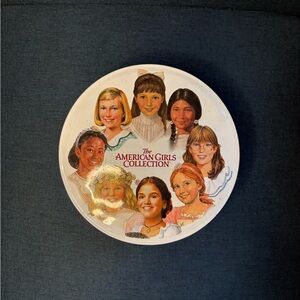 Vintage The American Girls Collection Cookie Tin 2003 Hallmark Y2K Collectible